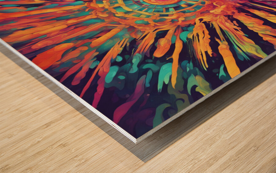 Melanin Magic  21 Wood print