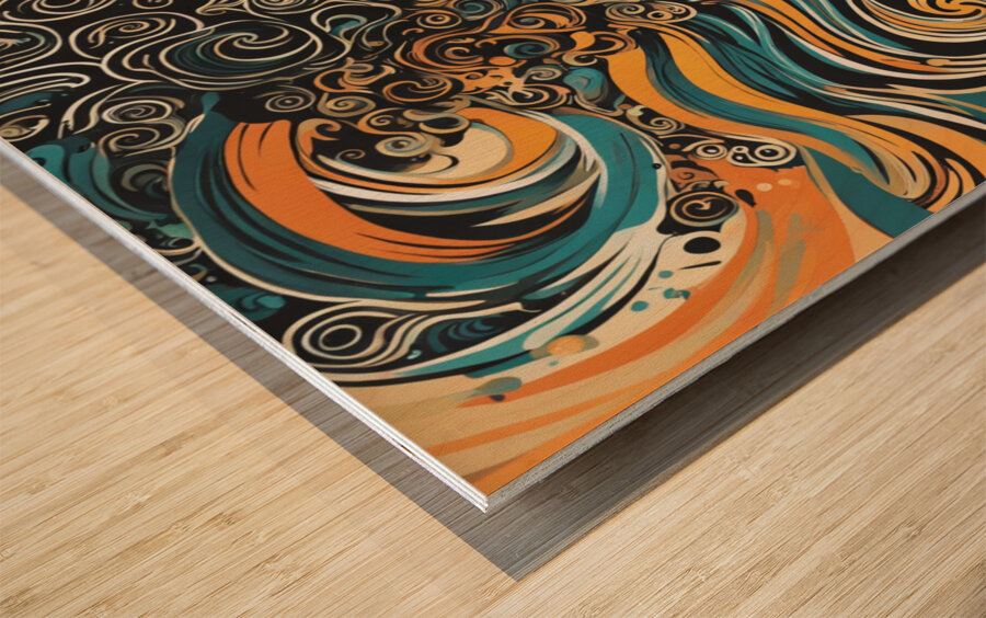 Melanin Magic  23 Wood print