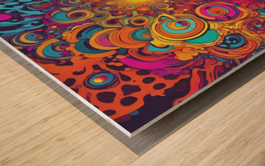 Melanin Magic  31 Wood print