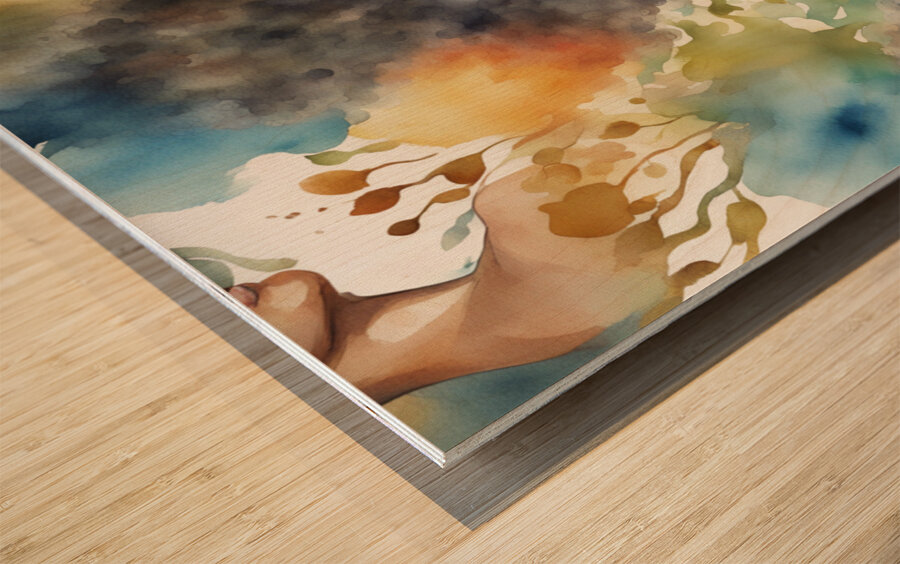 Melanin Magic  32 Wood print