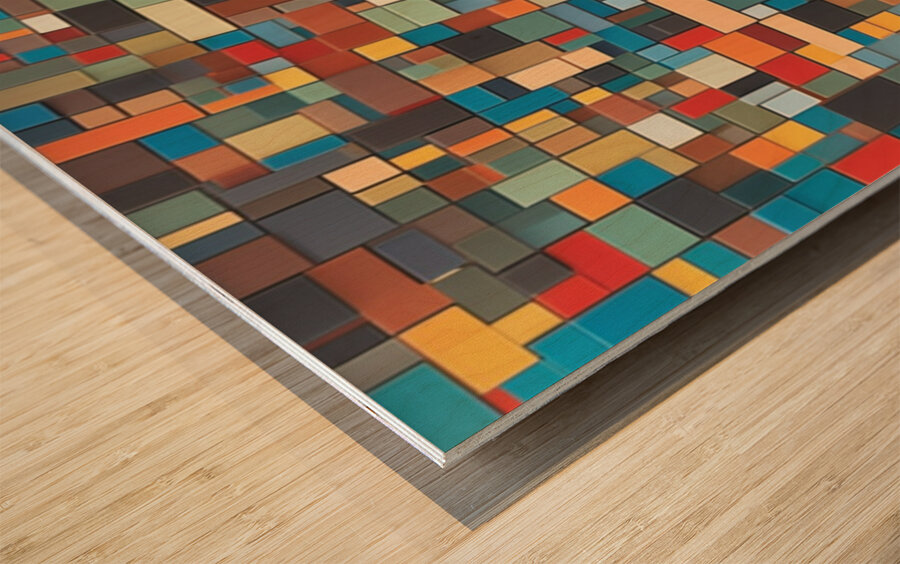 Melanin Magic  50 Wood print