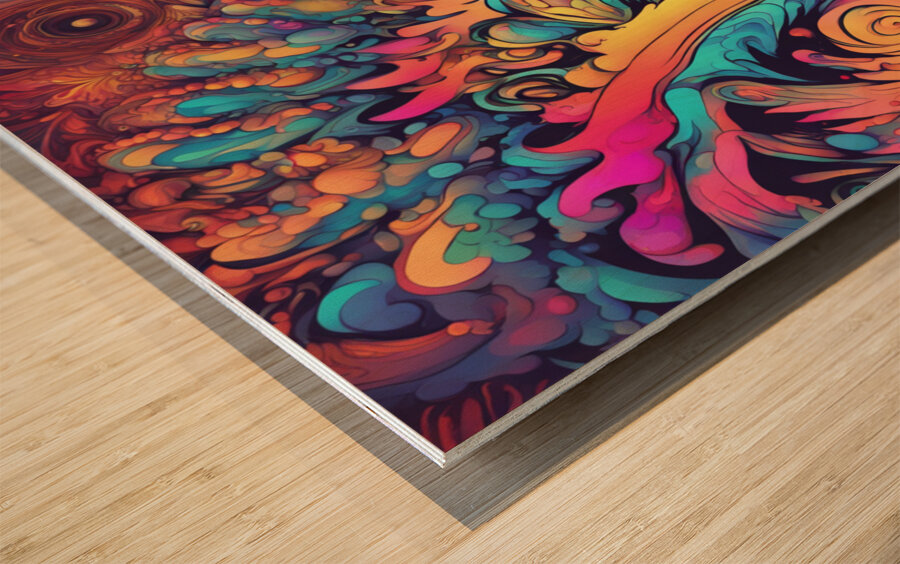 Melanin Magic  58 Wood print