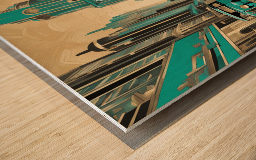 The Artful Gallery 4 Wood print