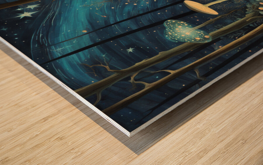 The Artful Gallery 25 Wood print