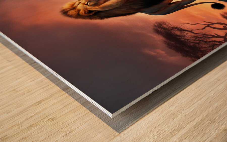 The Artful Gallery 30 Wood print