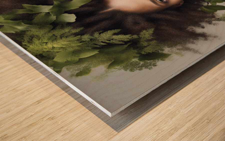 Melanin Magic  1 Wood print