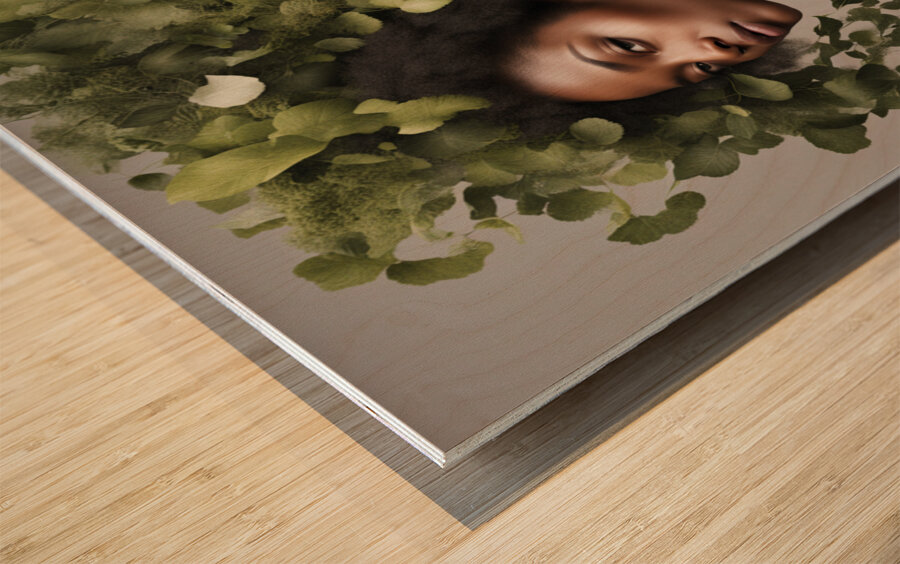 Melanin Magic  3 Wood print