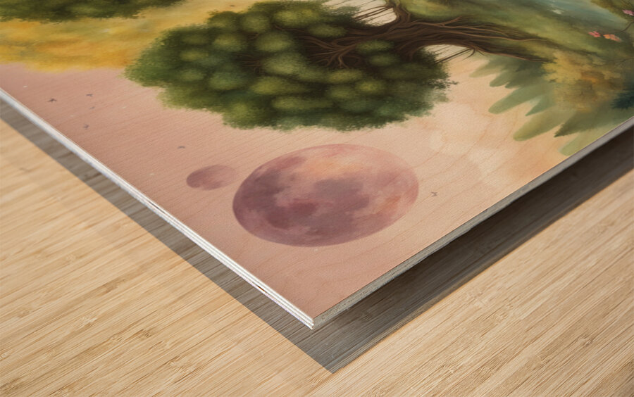 Melanin Magic  4 Wood print