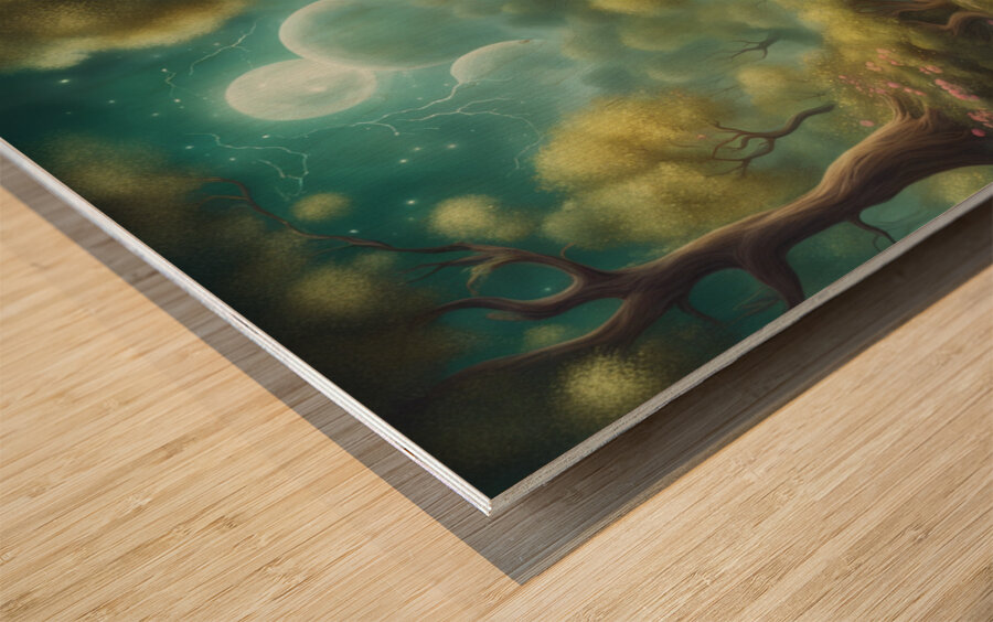 Melanin Magic  5 Wood print