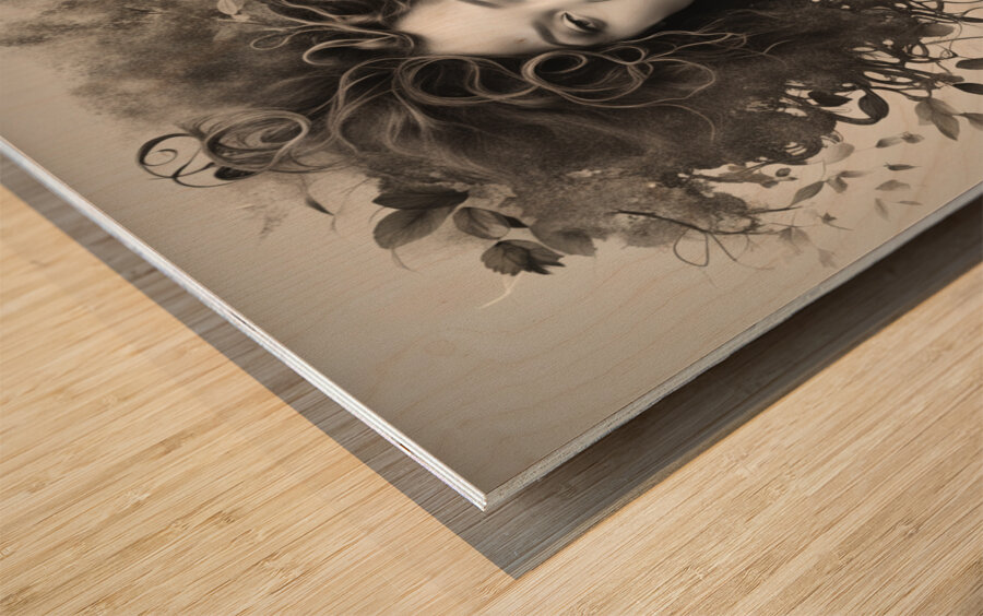 Melanin Magic  8 Wood print