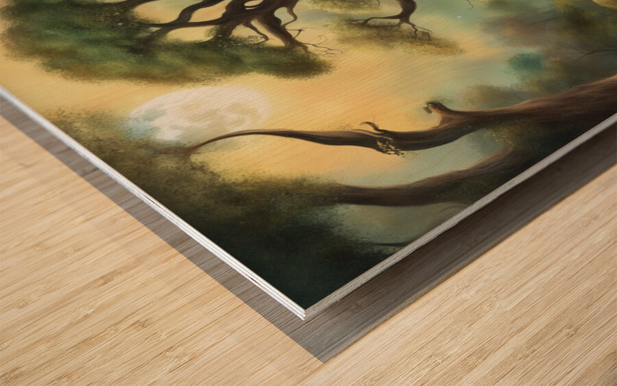 Melanin Magic  9 Wood print