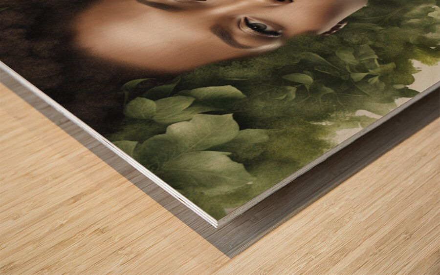 Melanin Magic  10 Wood print