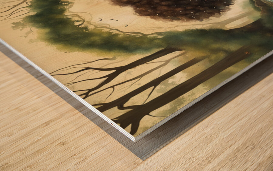 Melanin Magic  21 Wood print