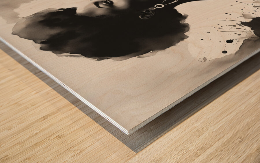 Silhouette of Strength Collection 1 - The Artful Mane 32 Impression sur bois