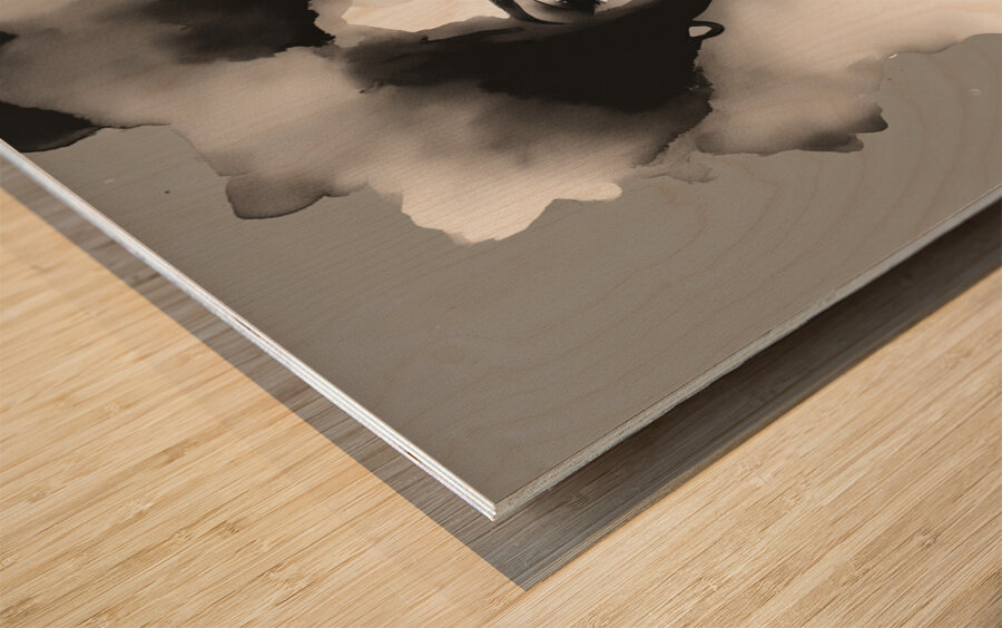 Silhouette of Strength Collection 1 - The Artful Mane 67 Impression sur bois