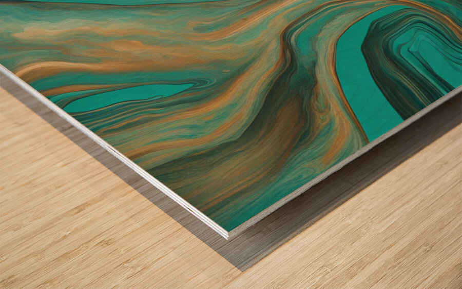 A Touch of Color: Celebrating Hue at The Artful Mane 4 Wood print