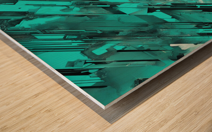 A Touch of Color: Celebrating Hue at The Artful Mane 6 Wood print