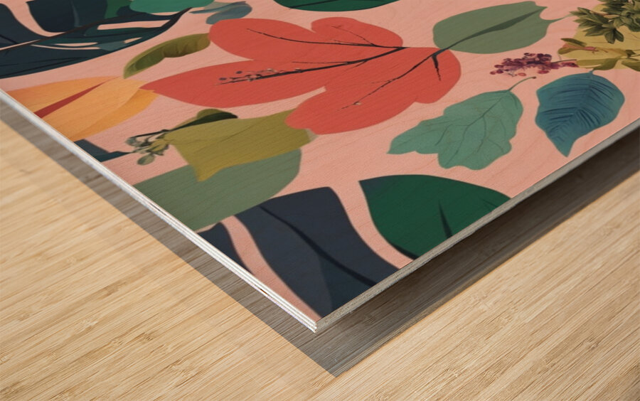 A Touch of Color: Celebrating Hue at The Artful Mane 34 Wood print