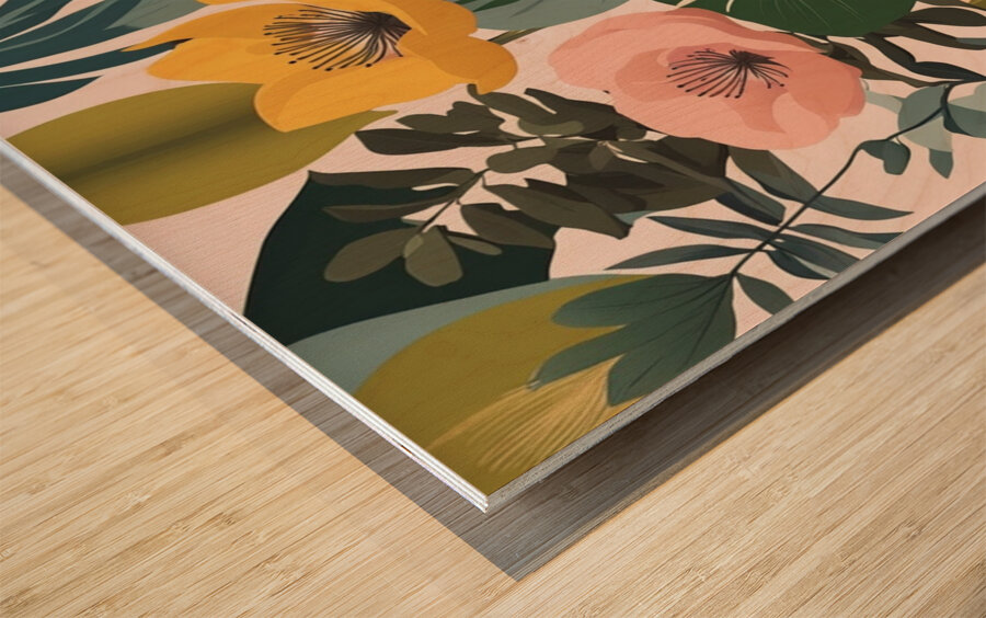 A Touch of Color: Celebrating Hue at The Artful Mane 42 Wood print