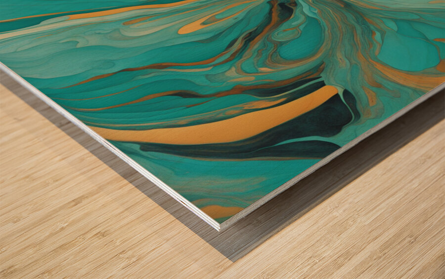 A Touch of Color: Celebrating Hue at The Artful Mane 44 Wood print