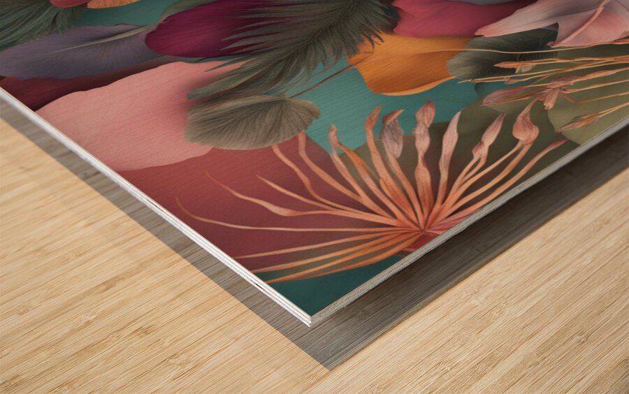 A Touch of Color: Celebrating Hue at The Artful Mane 46 Wood print