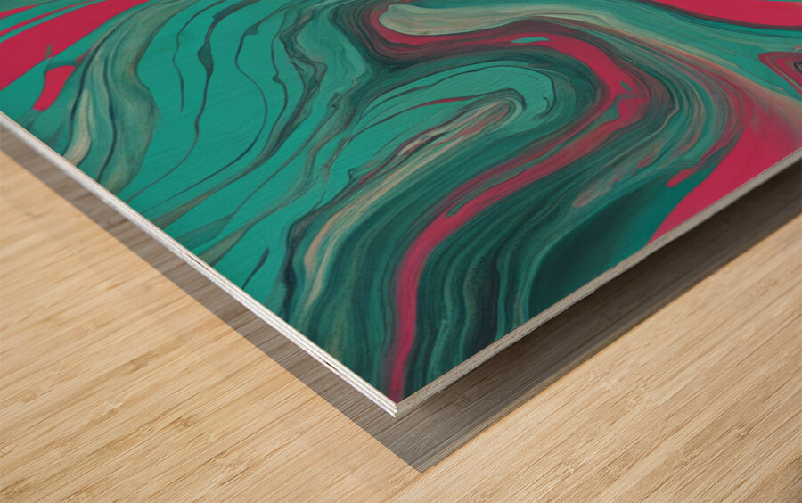 A Touch of Color: Celebrating Hue at The Artful Mane 50 Wood print