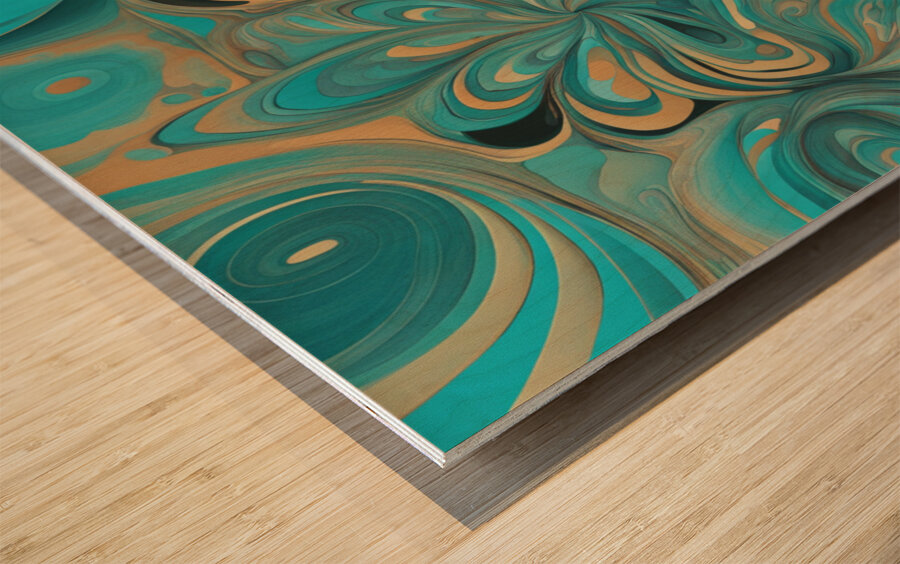 A Touch of Color: Celebrating Hue at The Artful Mane 64 Wood print