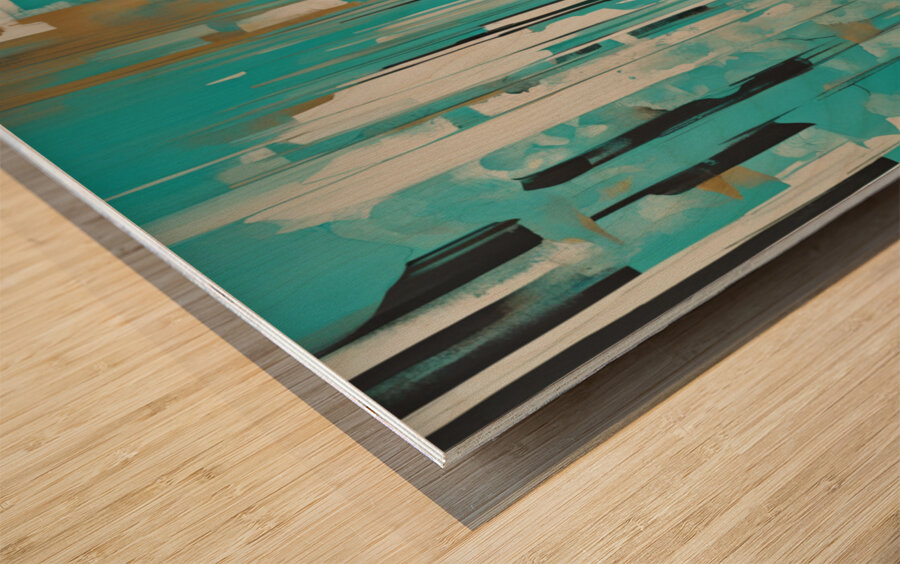 A Touch of Color: Celebrating Hue at The Artful Mane 71 Wood print