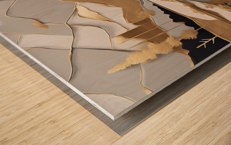 A Touch of Color 2: Celebrating Hue at The Artful Mane 2 Wood print