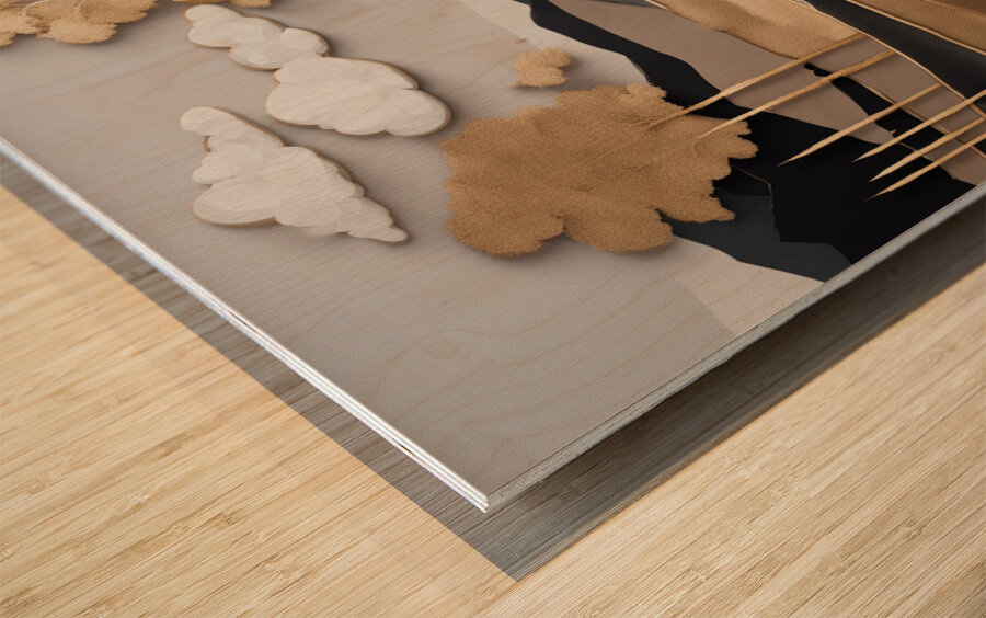 A Touch of Color 2: Celebrating Hue at The Artful Mane 8 Wood print