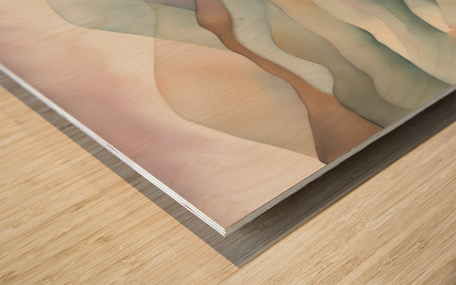 A Touch of Color 2: Celebrating Hue at The Artful Mane 38 Wood print