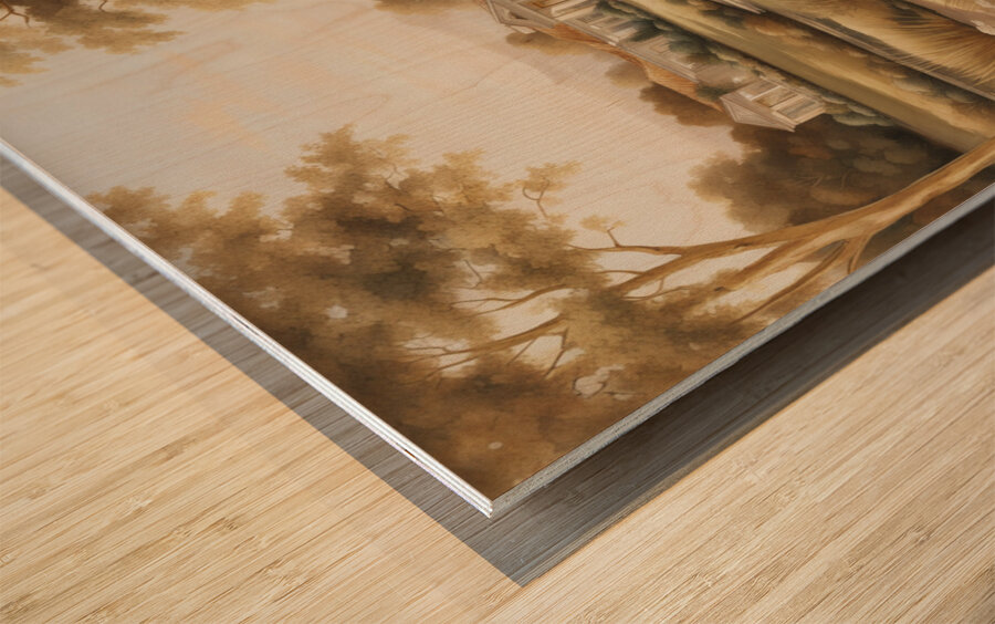 A Touch of Color 2: Celebrating Hue at The Artful Mane 44 Wood print