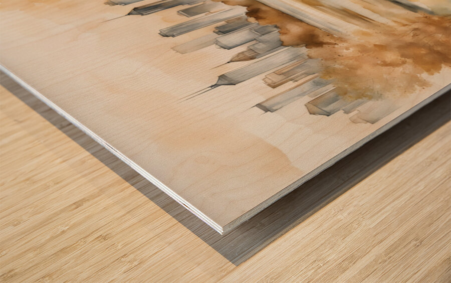 A Touch of Color 2: Celebrating Hue at The Artful Mane 50 Wood print