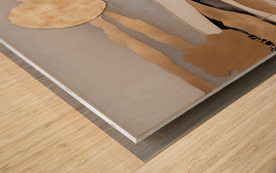 A Touch of Color 2: Celebrating Hue at The Artful Mane 55 Wood print