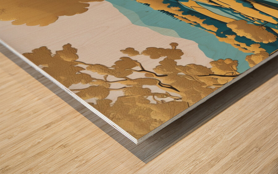 A Touch of Color 2: Celebrating Hue at The Artful Mane 57 Wood print