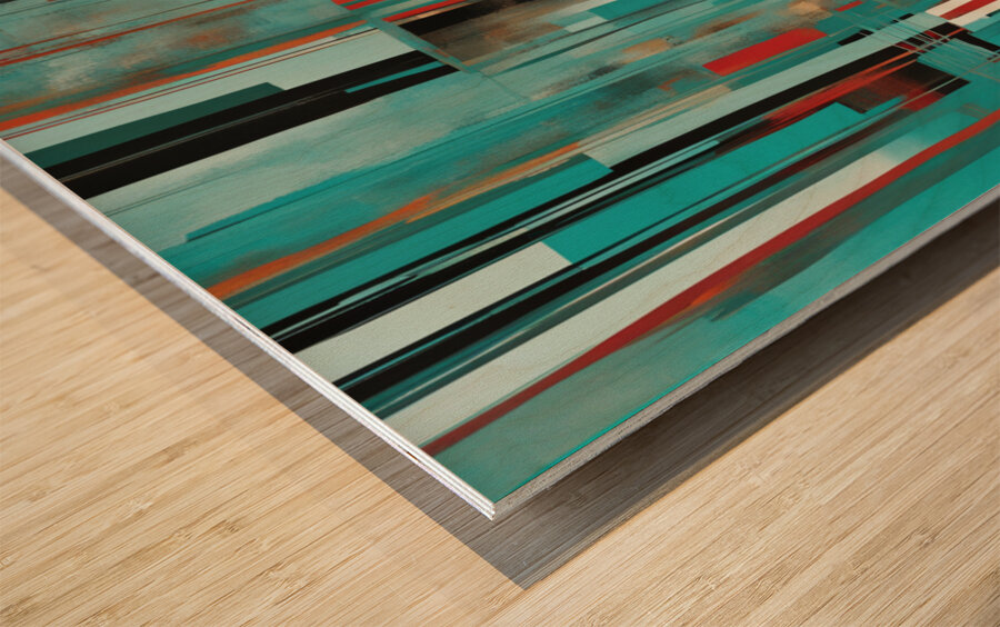 A Touch of Color 2: Celebrating Hue at The Artful Mane 61 Wood print