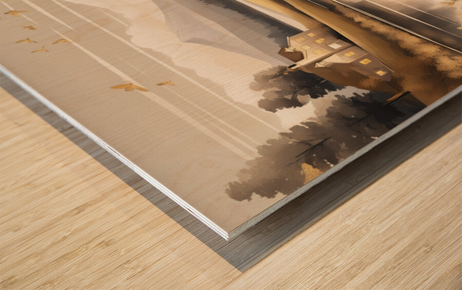 A Touch of Color 2: Celebrating Hue at The Artful Mane 67 Wood print