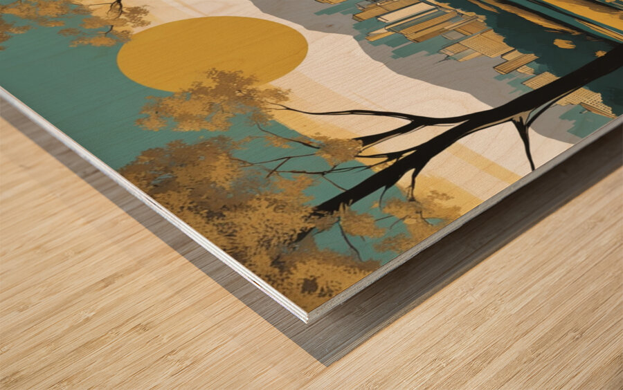 A Touch of Color 2: Celebrating Hue at The Artful Mane 70 Wood print