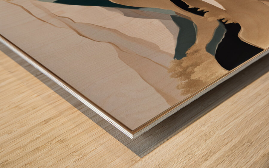 A Touch of Color 2: Celebrating Hue at The Artful Mane 74 Wood print