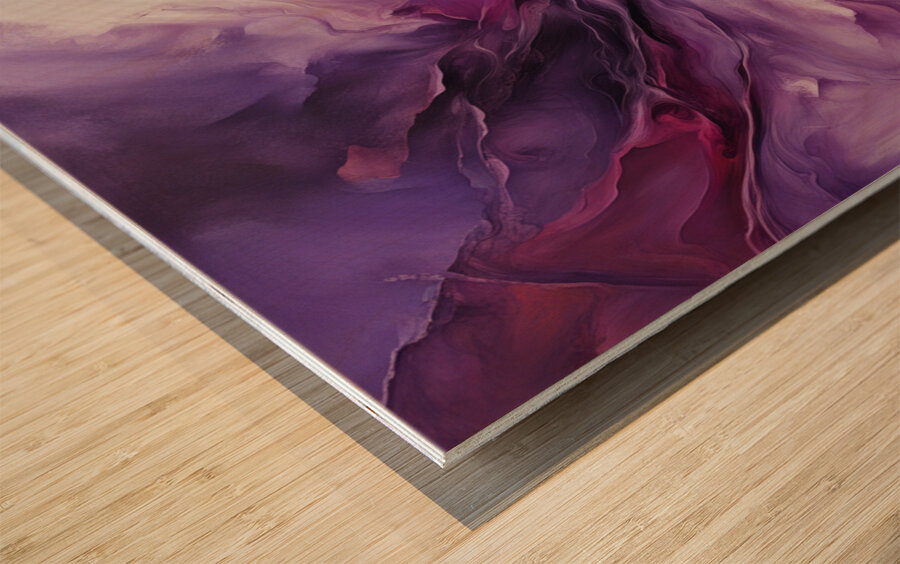 The Purle Aurora 5 Impression sur bois