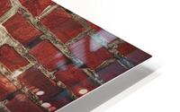 texture wall old red brick 4 HD Metal print