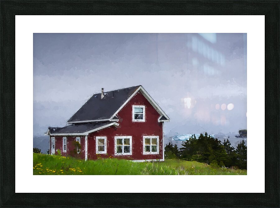 THE ICEBERG Picture Frame print