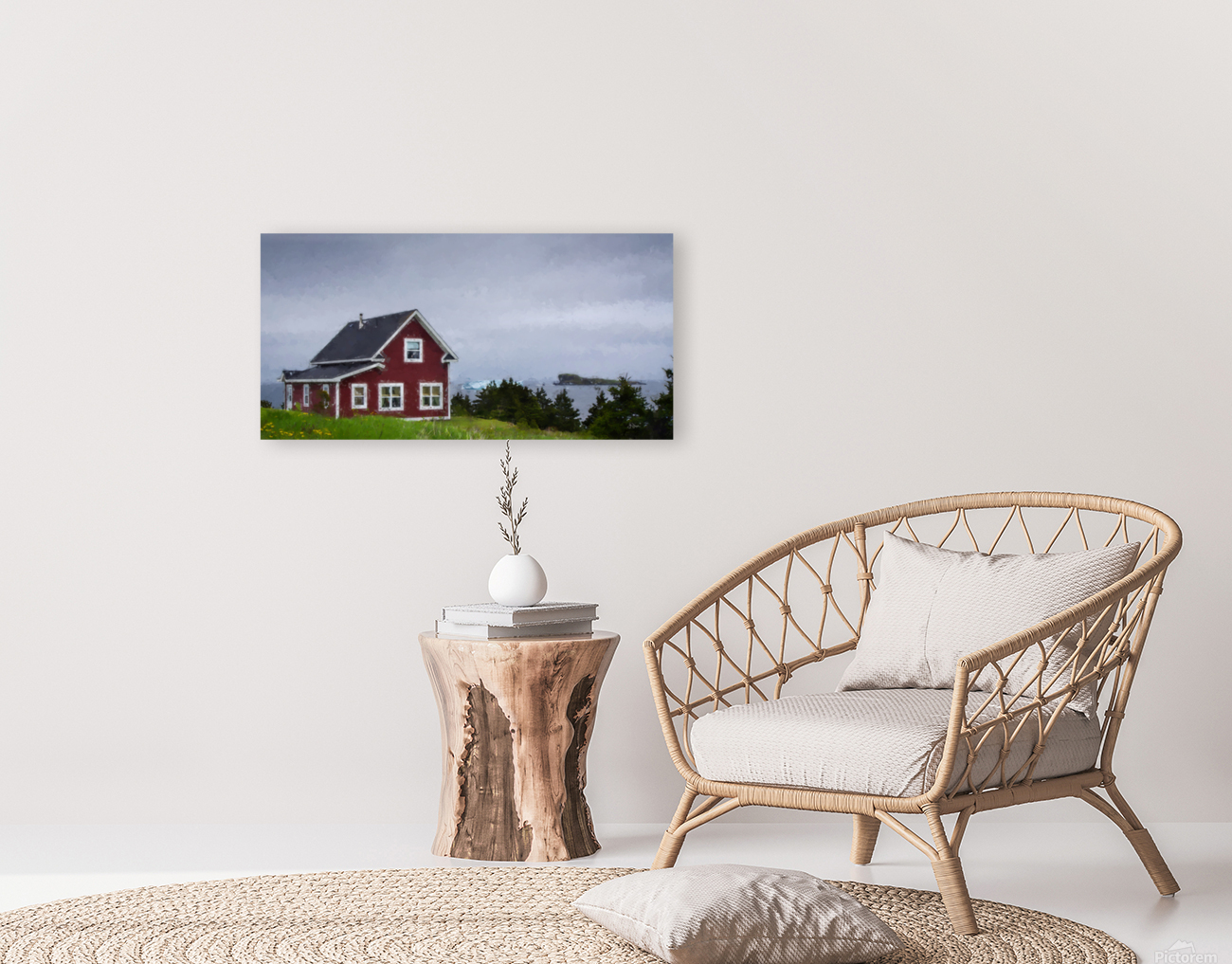 THE ICEBERG panoramic view Reproduction