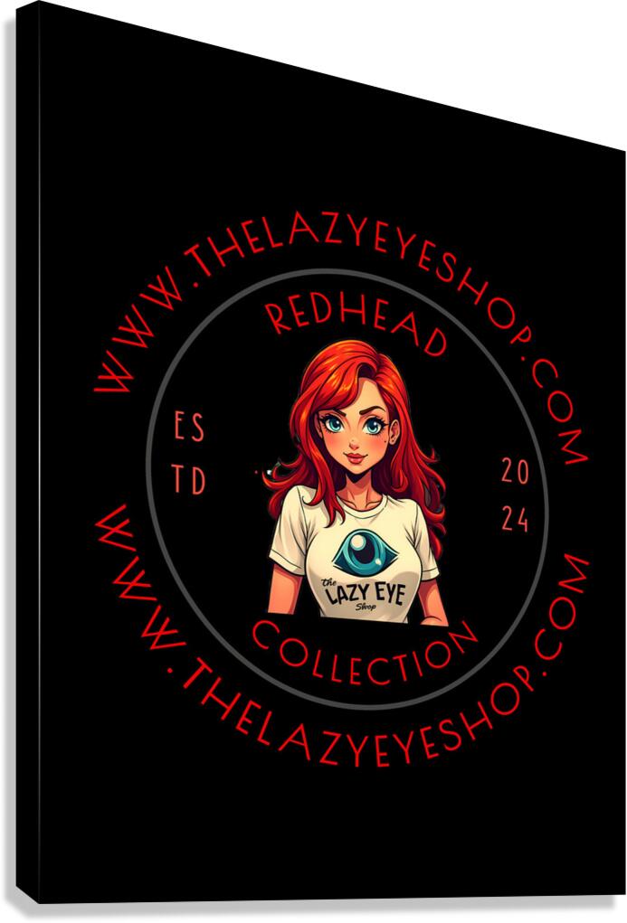 TLES REDHEAD CREST LOGO Canvas Print