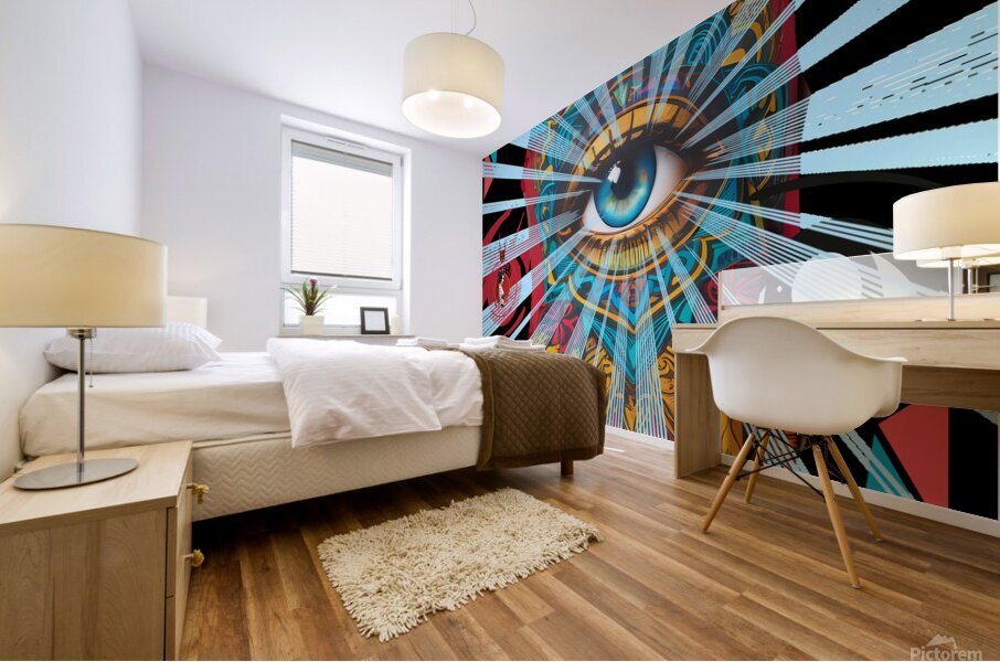 TLES EYE DESIGN Mural print