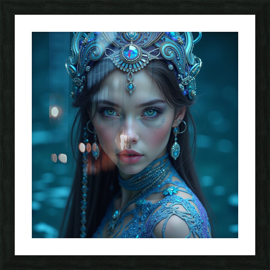 The Ice Princess Picture Frame print