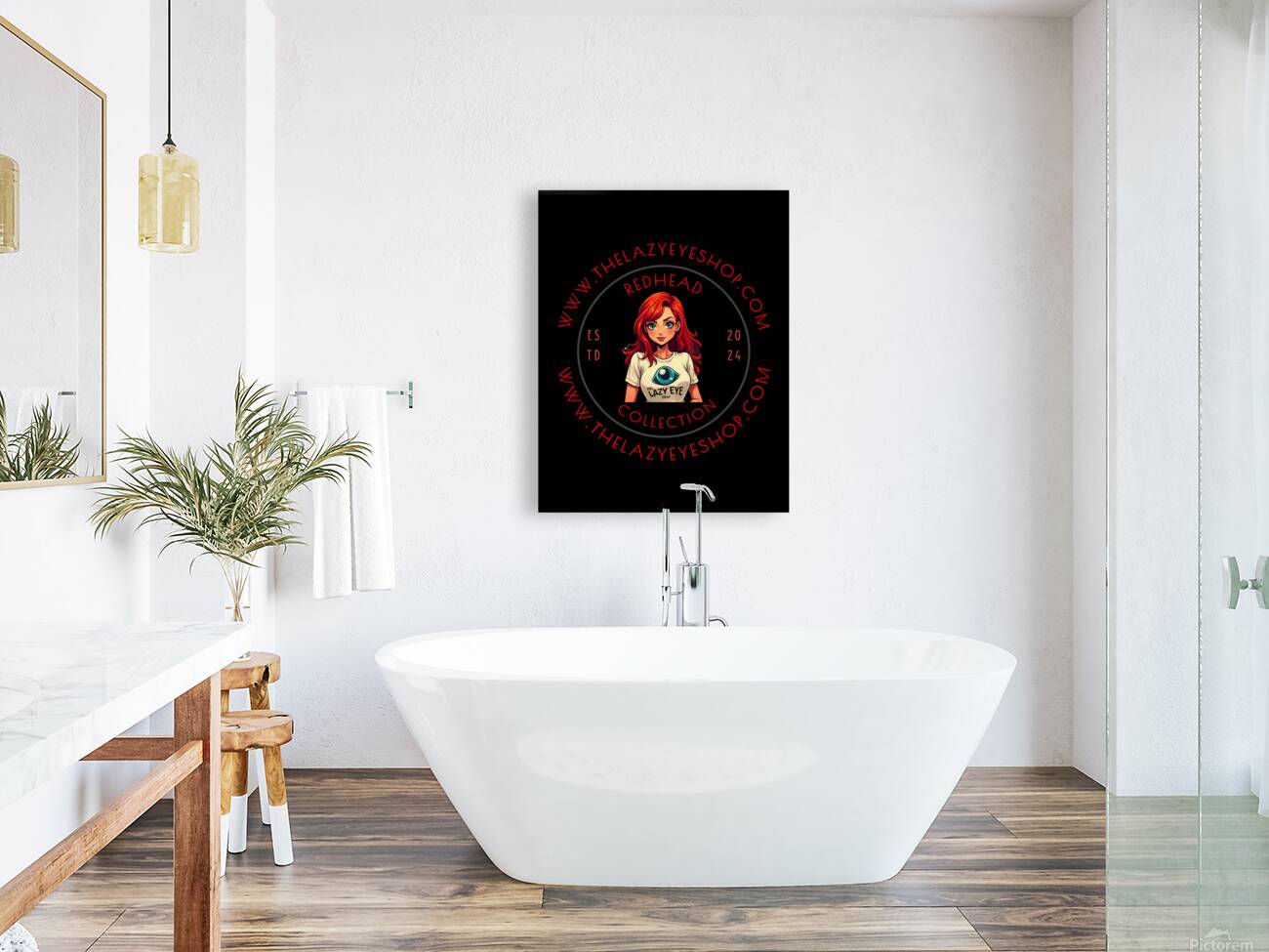 TLES REDHEAD CREST LOGO Reproduction