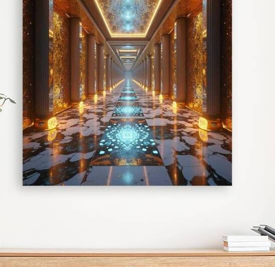 The Golden Hallway by The Lazy Eye Shop