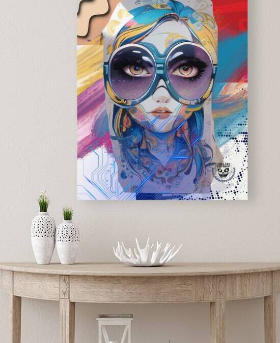 The Abstract Model - Limited to 500 Prints by The Lazy Eye Shop