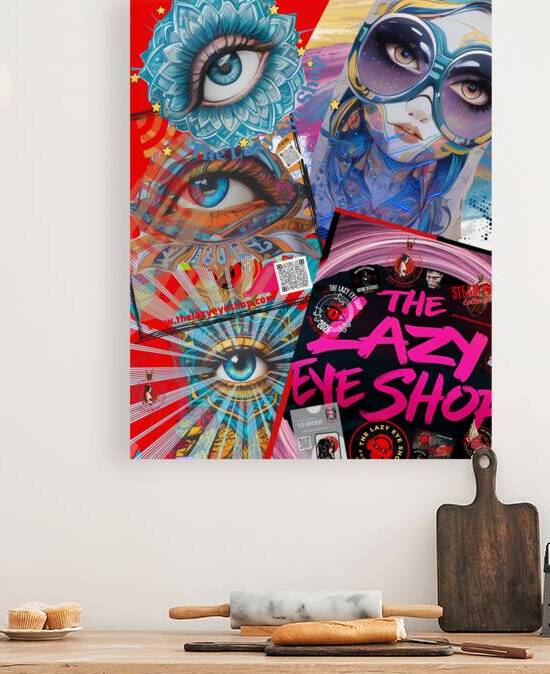 Pictorem Exclusive TLES Collage Design by The Lazy Eye Shop